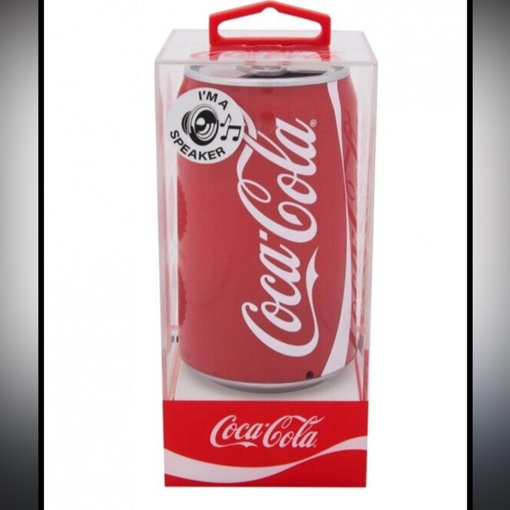 Coca Cola Red Can Bluetooth Speaker Headset